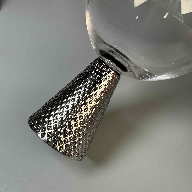 jakość Electroplate Diamond Base Wine Glass Set fabryka