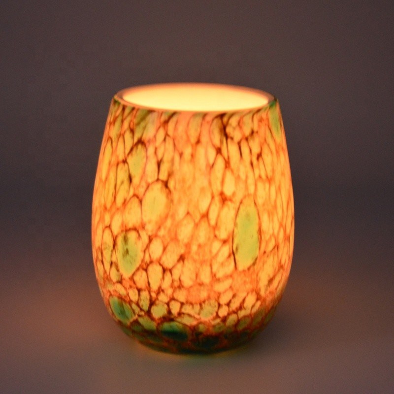 jakość Turquoise Solid Color Votive Glass Candle Holders fabryka