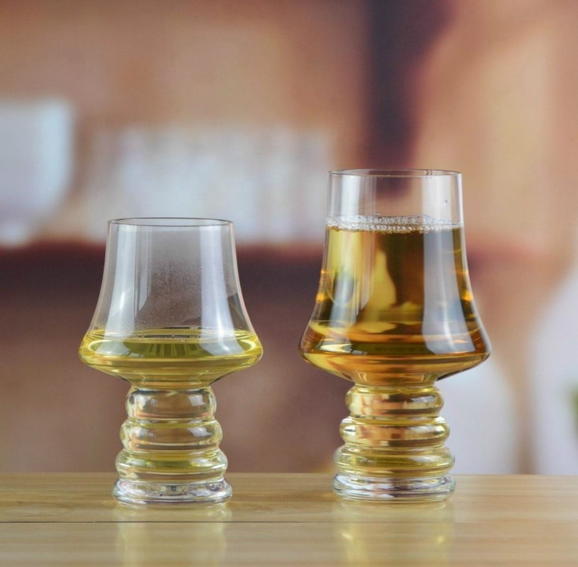 jakość 320ml Handblown Customize Craft Beer Glasses fabryka