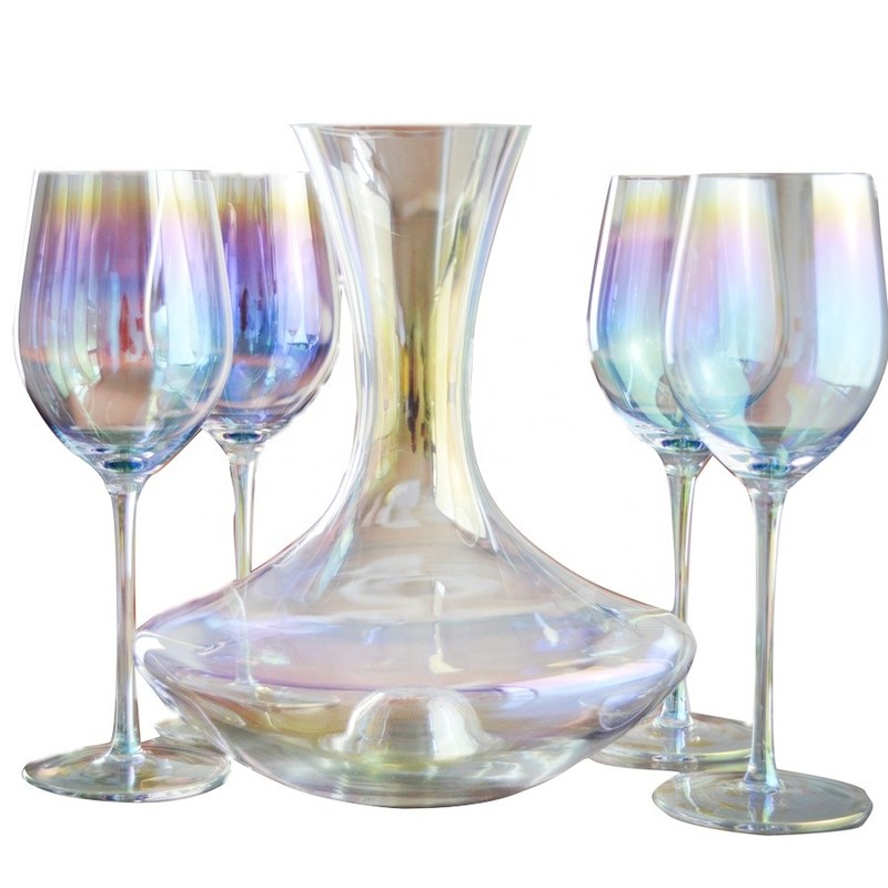jakość Hand Blown Crystal Wine Glass Set fabryka