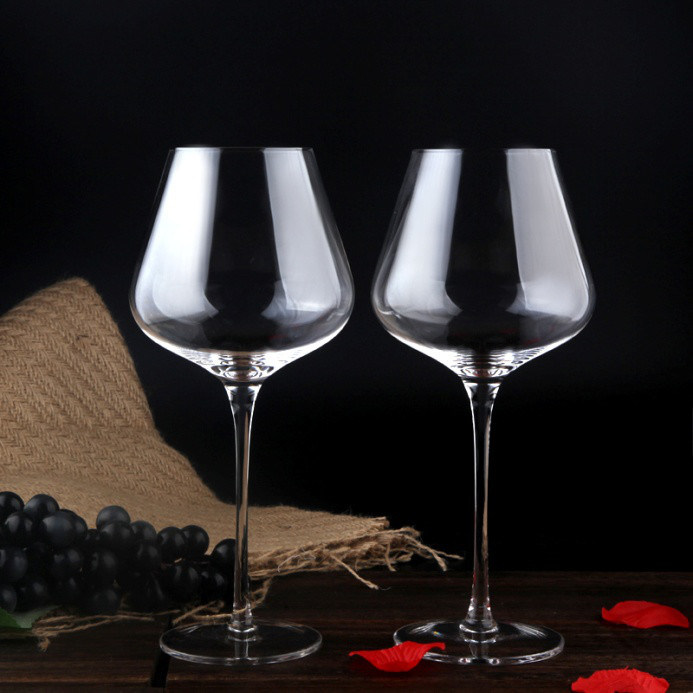 jakość Hand Blowned Thin Wall Lead Free Crystal Wine Glass fabryka