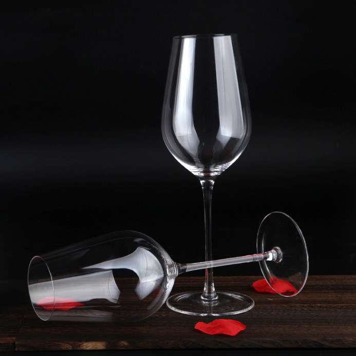 jakość Hand Blowned Thin Wall Lead Free Crystal Wine Glass fabryka