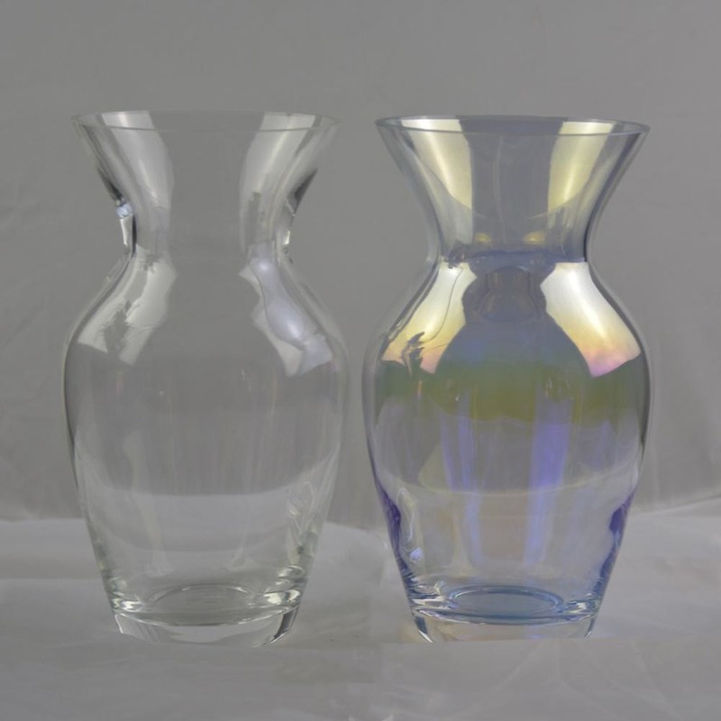 jakość Customize Irridescent Decorative Glass Vase For Home fabryka