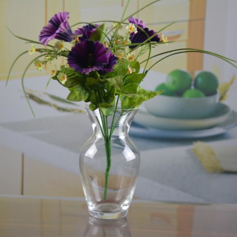 jakość Customize Irridescent Decorative Glass Vase For Home fabryka