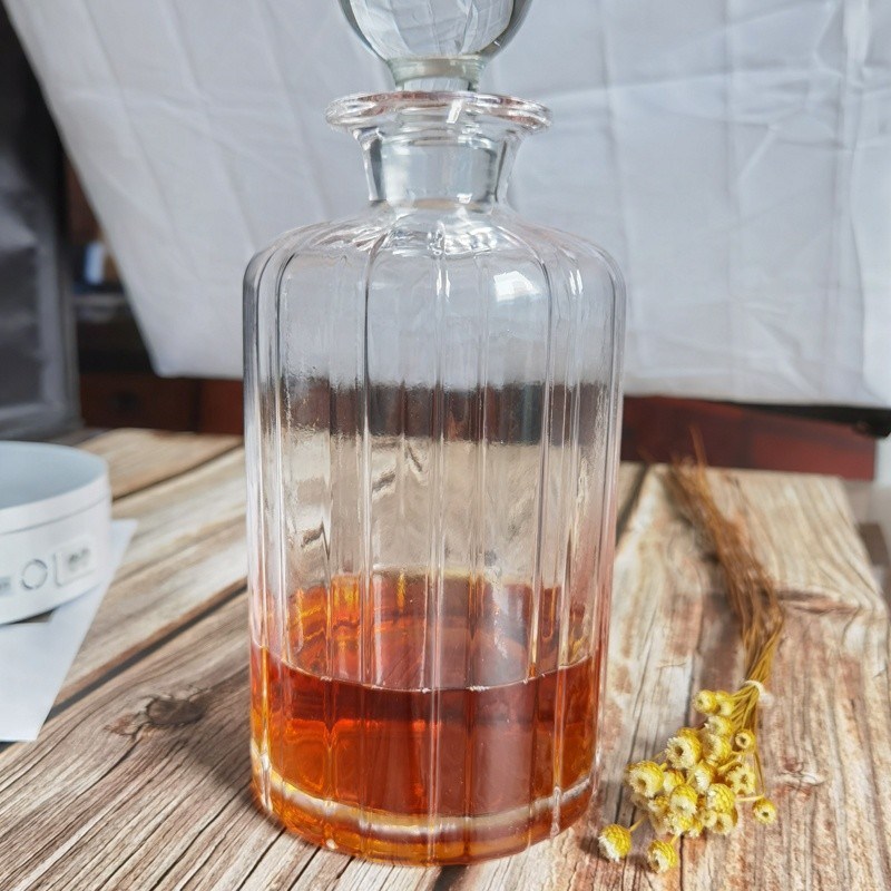 jakość Customized Gold Rim Whole Set Handmade Whiskey Glass fabryka