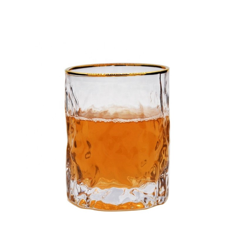 jakość Creative Embossed Stump Whiskey Glasses , Engraved Whiskey Glasses fabryka