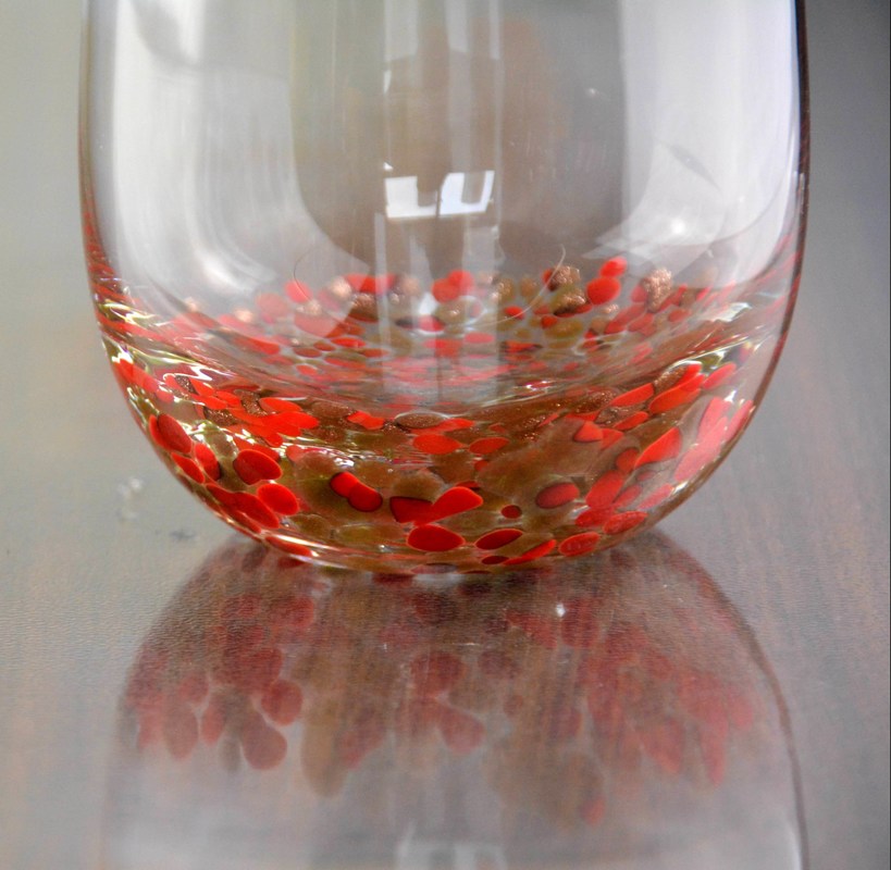 jakość Gold Stone Bottom Glass SGS 300ml Handmade Whiskey Glass fabryka