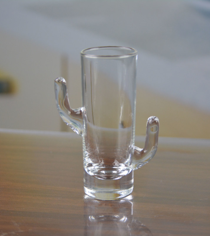 jakość Wedding Favors Crystal 2 Oz Cactus Tequila Shot Glass fabryka