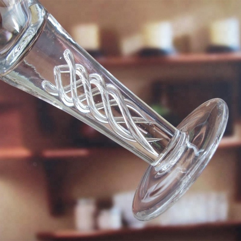 jakość Handmade Decorative Twisted DNA Stem Custom Shot Glasses fabryka