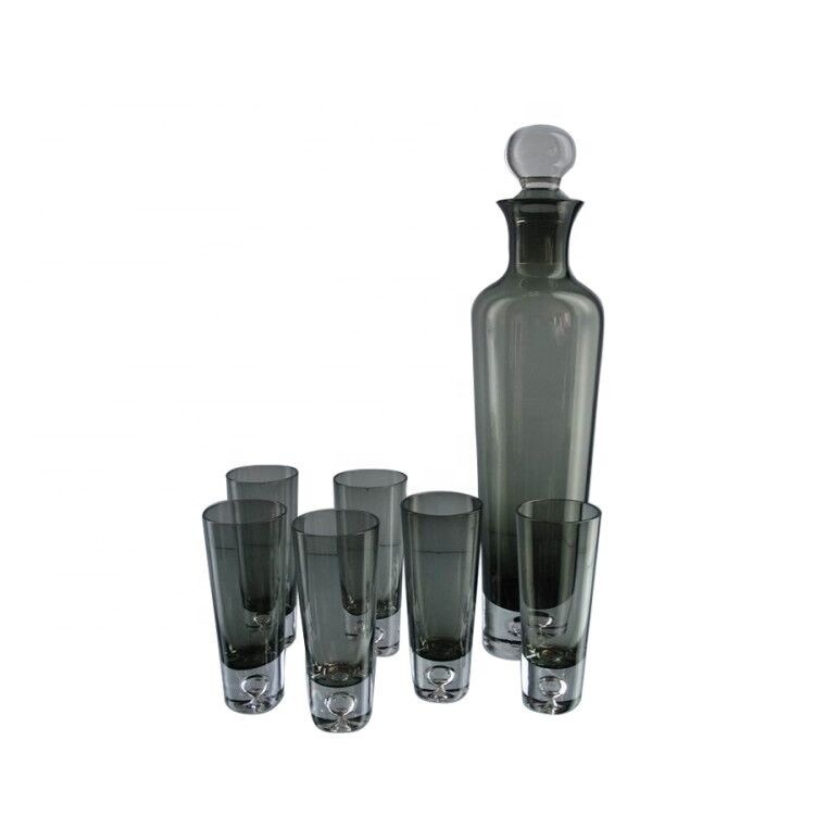 jakość Round Shape 6 Color Unique Shot Glass Set For Vodka fabryka
