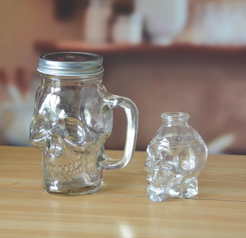 jakość Customize Skull Shaped Unique Shot Glasses In Crystal Head fabryka