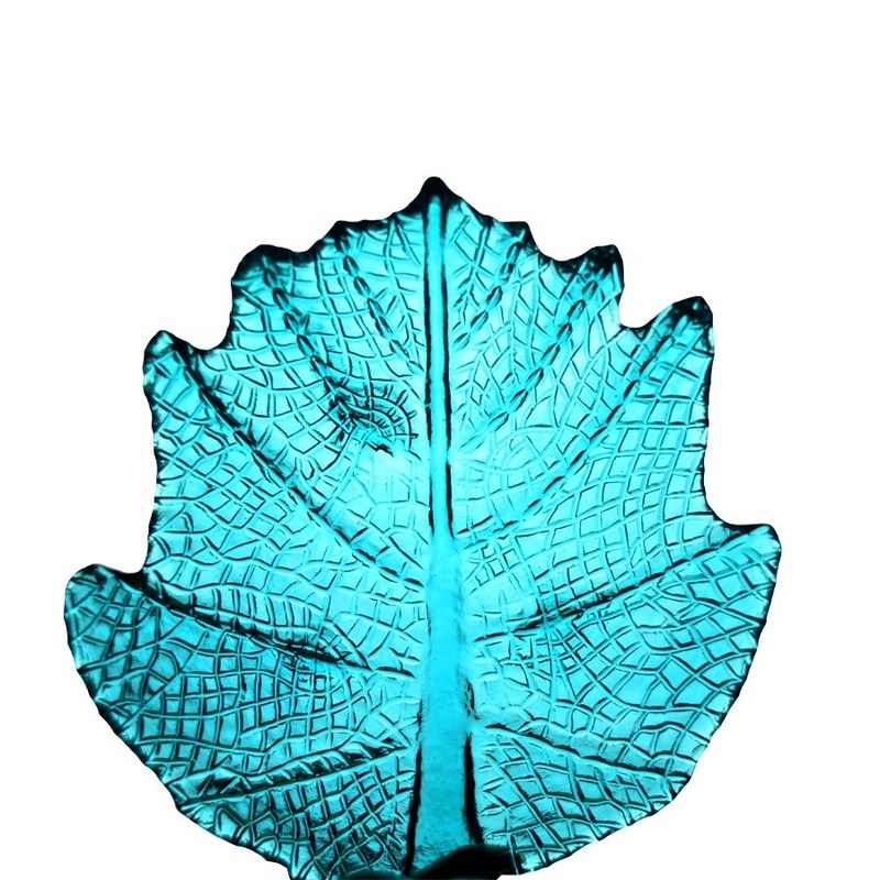 jakość Maple Leaf Unique Decorative Charger Plates For Snack fabryka