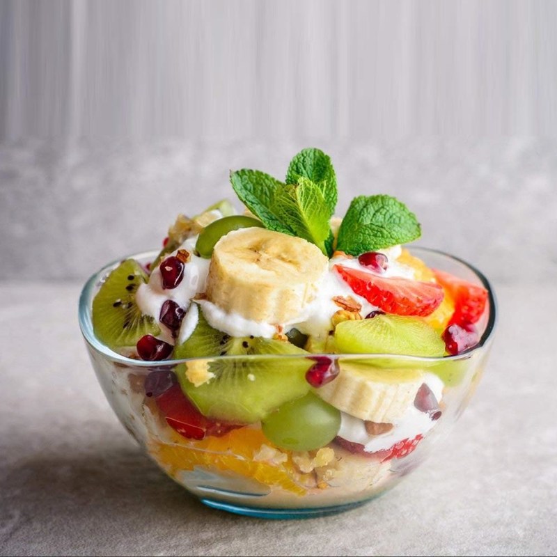 jakość Transparent Durable Wave Rim Glass Charger Plates , Fruit Salad Glass Bowl fabryka