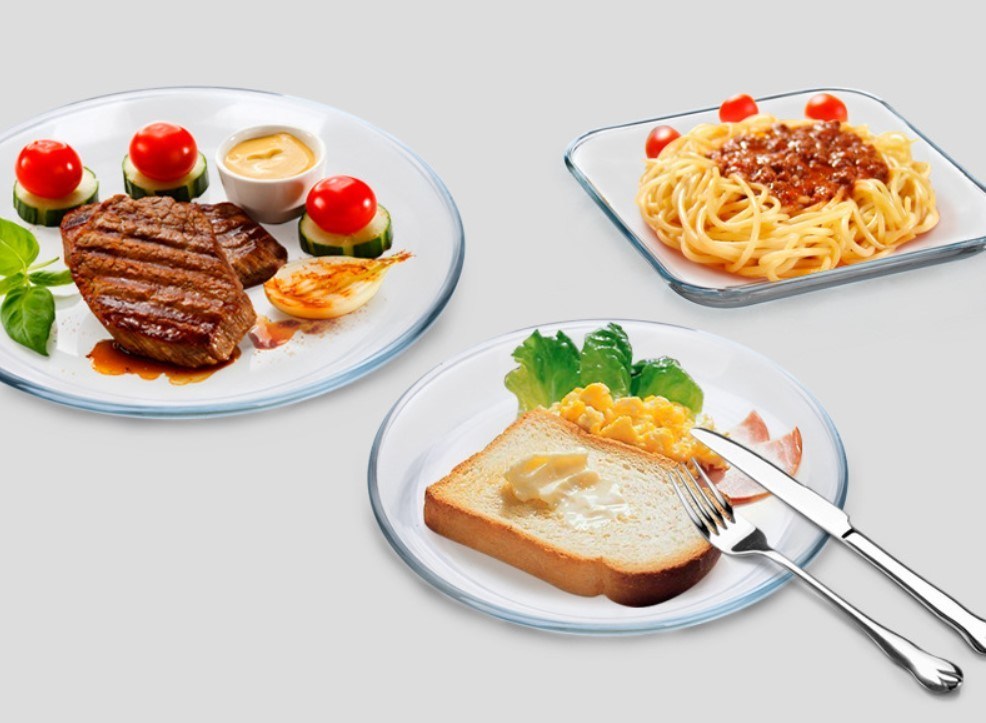 jakość Heat Resistant Borosilicate Round Charger Plates For Micwave fabryka