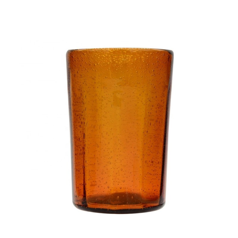 jakość Round Thicker Wall Mexican Bubble Crystal Cocktail Glasses fabryka