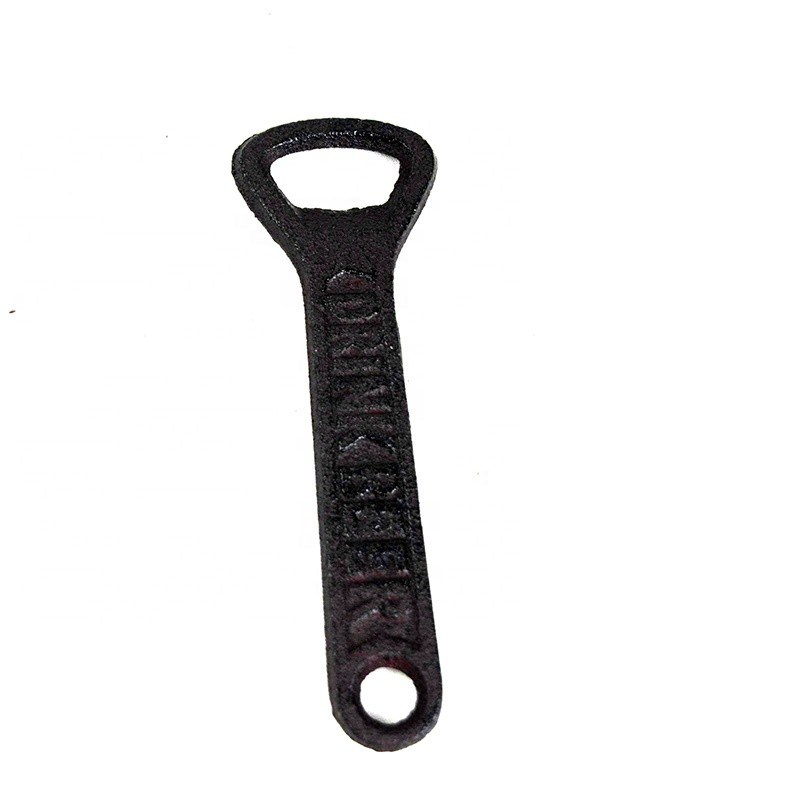 jakość Exquisite Rustic Metal Bottle Opener Cast Iron Crafts fabryka