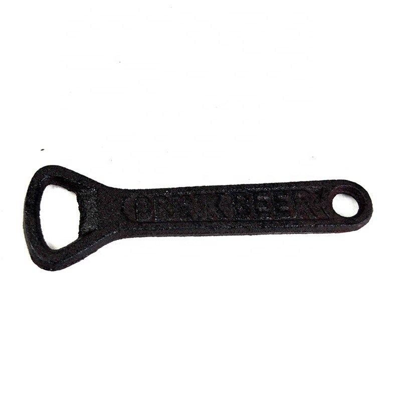 jakość Exquisite Rustic Metal Bottle Opener Cast Iron Crafts fabryka