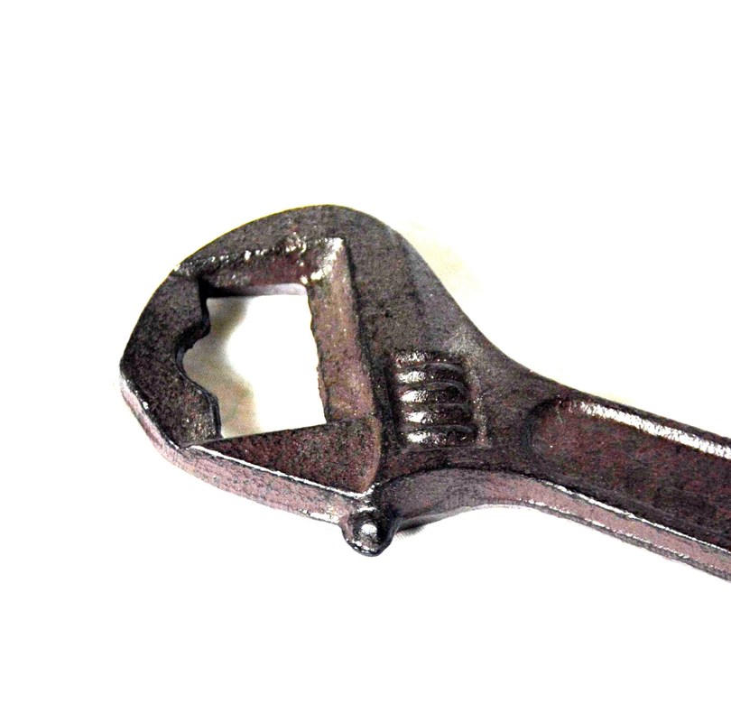 jakość Spanner Shape Cast Iron Bottle Opener fabryka