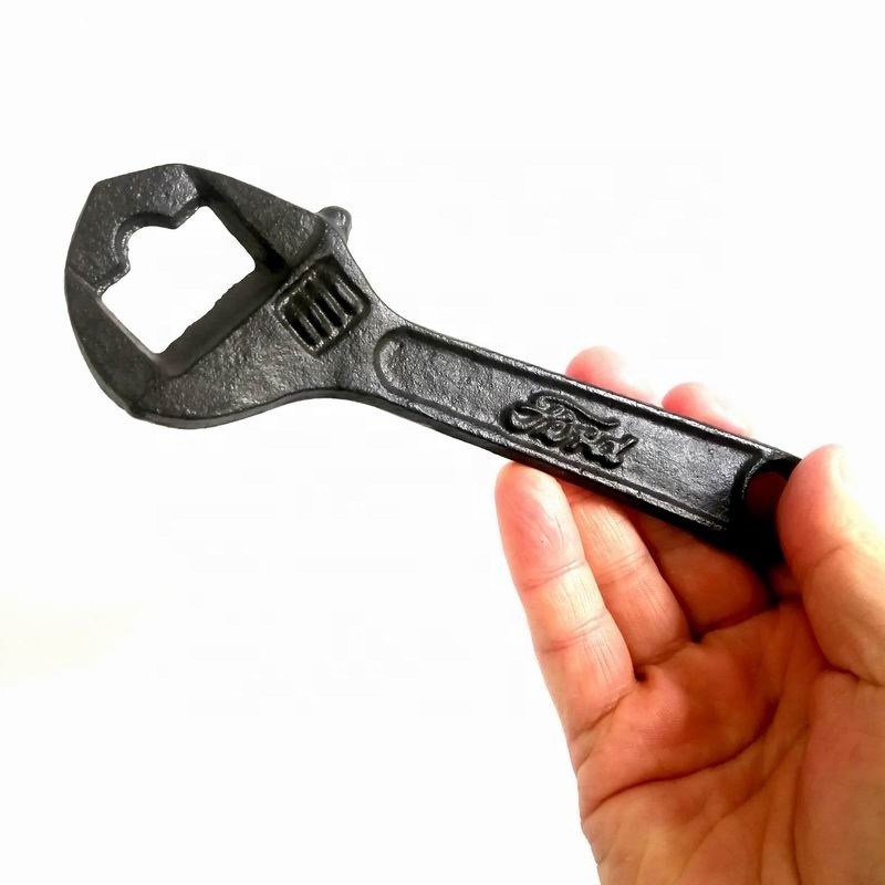 jakość Spanner Shape Cast Iron Bottle Opener fabryka