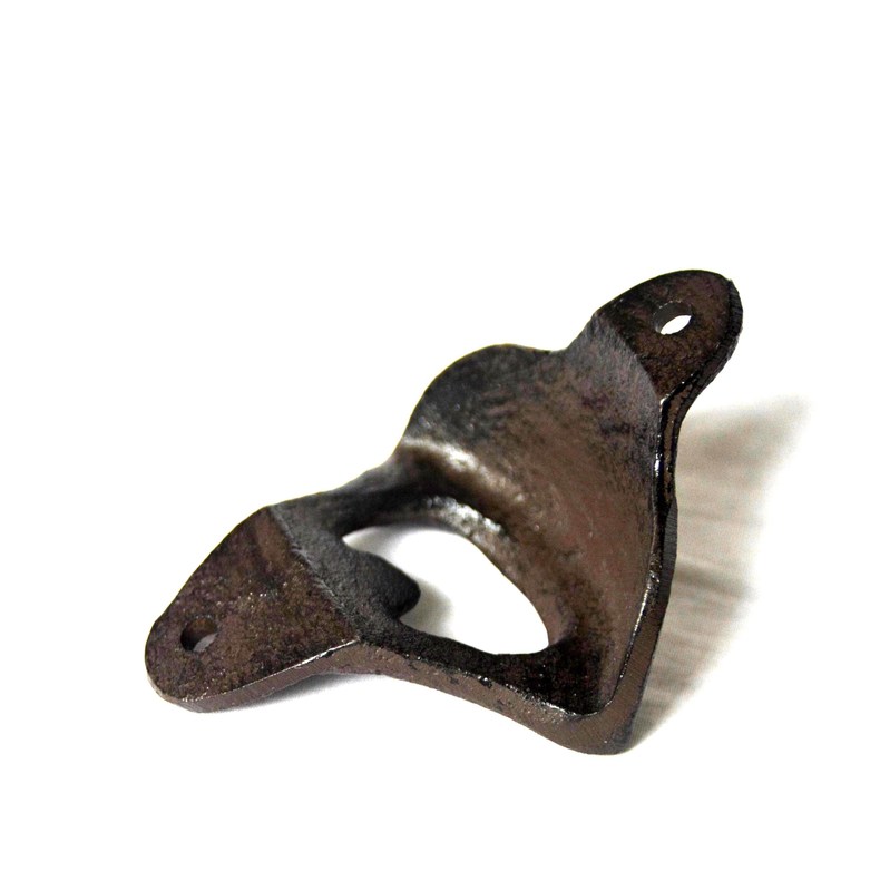 jakość Wall Mount Iron Bottle Opener Cast Iron Crafts For Bar Club fabryka