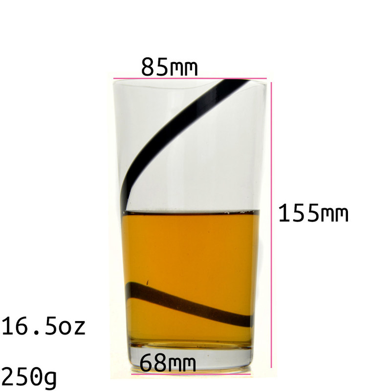 jakość Solid Color tall Tumbler Drinking Glasses For Home fabryka