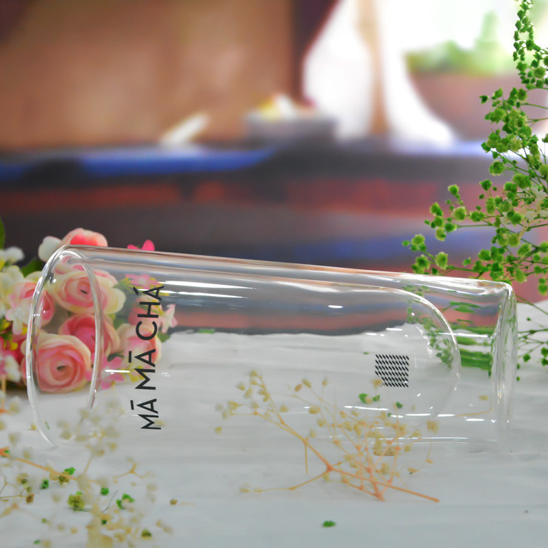 jakość Double Wall Heat Resistant Round Tall Tumbler Glass fabryka