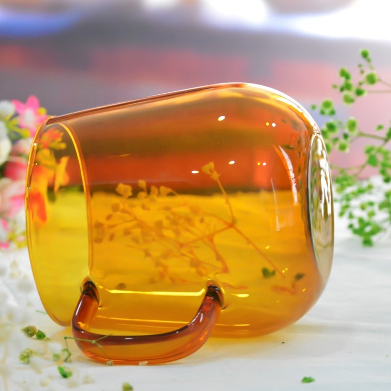 jakość Colored High Borosilicate Tumbler Drinking Glasses fabryka