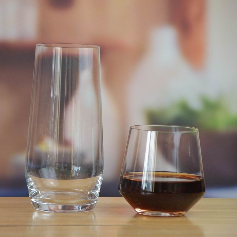 jakość Stemless 20 Ounce Glass Tumbler For Ice Tea fabryka