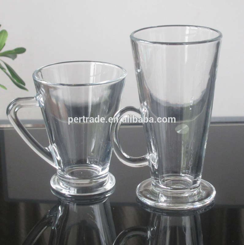 jakość Irish Style Machine Made Crystal Whisky Tumblers With Handle fabryka