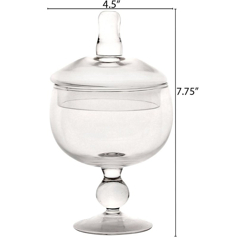 jakość Multipurpose Set Of 3 Clear Glass Jars For Kitchen fabryka