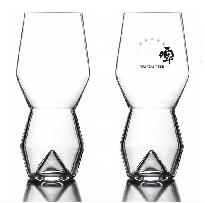 jakość Unique Peak Bottom Ipa Glass Handmade Crystal Craft Beer Glasses fabryka