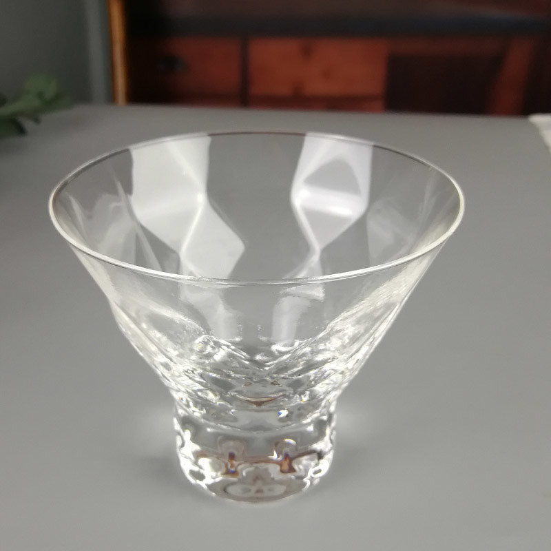 jakość Lead Free Crystal Cocktail Glasses With Optical Diamonds Design fabryka