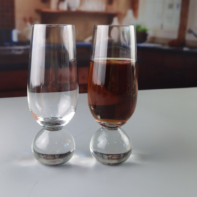 jakość Ball Stemmed Lead Free Crystal Highball Tumblers For Champagne fabryka