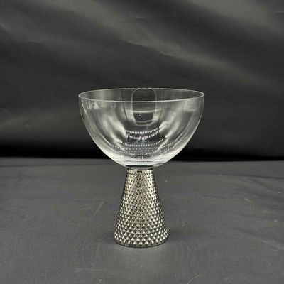 jakość Electroplate Diamond Base Wine Glass Set fabryka