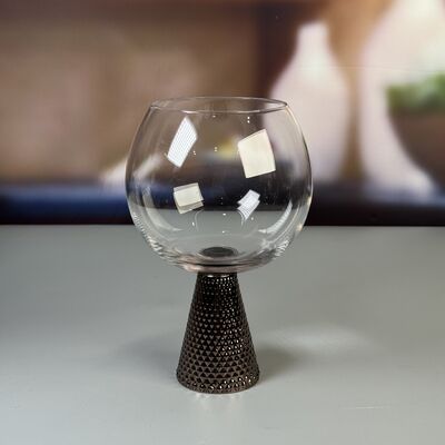 jakość Electroplate Diamond Base Wine Glass Set fabryka