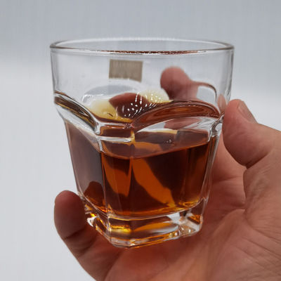 jakość Transparent Square Bottom 10 Oz Whiskey Glasses For Home fabryka