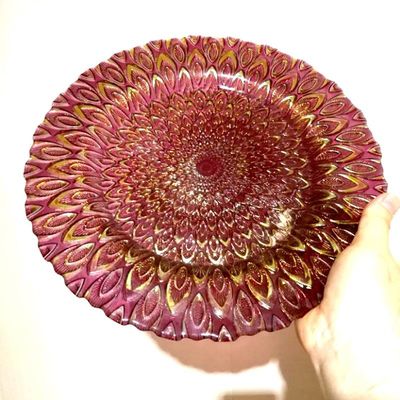 jakość Glass Charger Platesm For Wedding fabryka