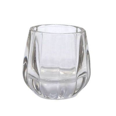 jakość Pumpkin Shaped Embossed Glass Candle Holders For Tealight fabryka