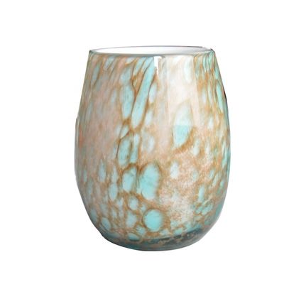 jakość Turquoise Solid Color Votive Glass Candle Holders fabryka