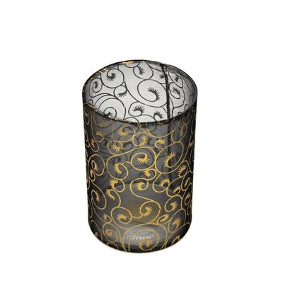 jakość Decorative Handmade Silk Sleeve Coat Cylinder Candle Holders fabryka