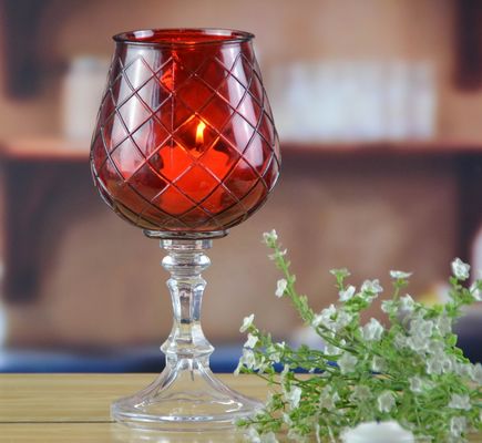 jakość Handmade Ancient Pillar Candle Holders With Silver Foot fabryka