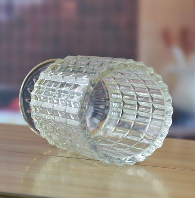 jakość Heavy Duty Foot Pillar Glass Candle Holders , Clear Glass Candle Holders As Flower Vase fabryka