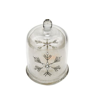 jakość Frost Glass Candle Holders , Glass Cylinder Candle Holders For Holiday Decoration fabryka