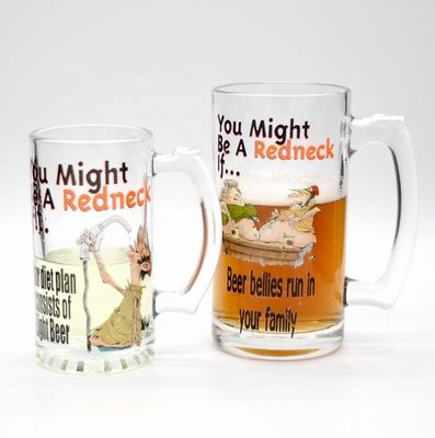 jakość Color Print Decorated Mug Craft Beer Glasses fabryka