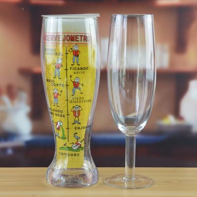 jakość Decorative 55oz SGS Certificate Craft Beer Glasses fabryka