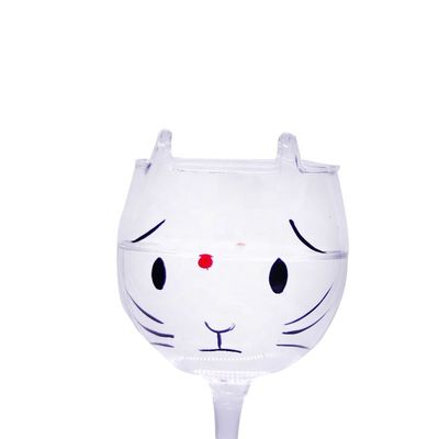 jakość Cat Shaped 400ml Crystal Balloon 14 Oz Wine Glasses fabryka