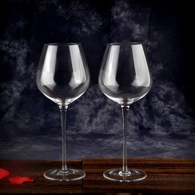 jakość Hand Blowned Thin Wall Lead Free Crystal Wine Glass fabryka