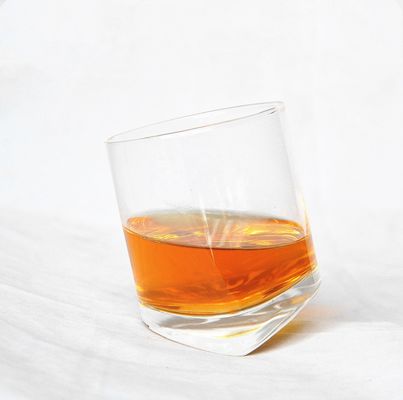 jakość Lead Free Slanted Bottom Round Whiskey Tasting Glasses fabryka