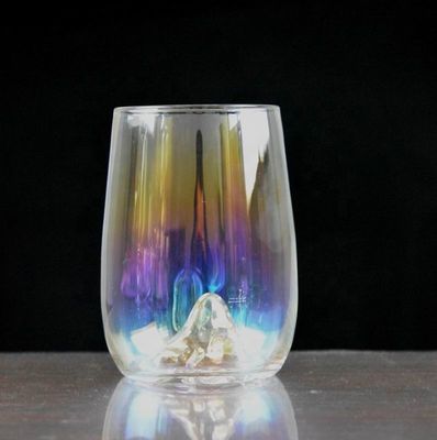 jakość 14 Oz Whiskey Glasses With Creative Ice Montain Bottom fabryka