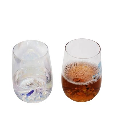 jakość 14 Oz Whiskey Glasses With Creative Ice Montain Bottom fabryka